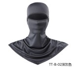 亚马逊透气钓鱼防晒头套男女通用户外护脸速干防尘骑行面罩冰感