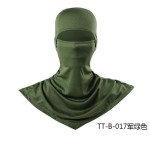 亚马逊透气钓鱼防晒头套男女通用户外护脸速干防尘骑行面罩冰感