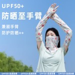 冰丝防晒面罩女士全脸骑行护臂套手袖护颈遮脖子口罩面纱开车脸罩