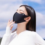 摩芷UPF50+显脸小防晒冰皮口罩女高颜值2025新款面罩夏护眼角脸罩