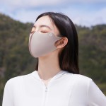 摩芷UPF50+显脸小防晒冰皮口罩女高颜值2025新款面罩夏护眼角脸罩