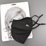 夏季防晒口罩冰丝透气护眼角遮阳运动面罩防紫外线立体鱼骨口罩