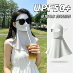 可喝水全脸防晒面罩防紫外线脸基尼女2026新款高颜值遮夏季口罩男