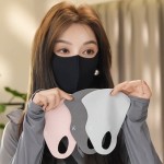 2025新款高颜值冰丝脸罩女夏季遮阳防晒清凉面罩百搭防紫外线口罩