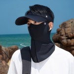 全脸防晒男士面罩防紫外线防护脸基尼冰丝透气款马路骑行护脖口罩