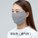 夏季防晒护眼角口罩女防尘防紫外线面纱遮阳冰丝面罩骑行护全脸
