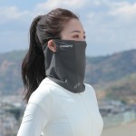 夏季冰丝防晒面罩女款防紫外线遮阳护颈全脸面纱骑行户外出游披肩