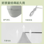 口罩女防晒轻薄透气冰丝夏季护眼角新款防紫外线护脸遮阳面罩全脸