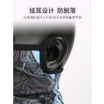 挂耳三角巾冰丝网眼透气脖套户外骑行面罩夏季钓鱼防晒面巾围脖