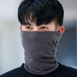 双层保暖围脖男士冬季骑行面罩防风百变头巾扭帽子脖套两用护耳帽