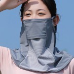 冰丝防晒面罩男女夏季全脸透气凉感户外骑行遮阳护颈脖套2026新款