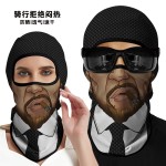 夏防晒头套男女户外机车骑行头盔内衬头套钓鱼搞怪脸基尼护脸面罩