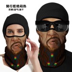 夏防晒头套男女户外机车骑行头盔内衬头套钓鱼搞怪脸基尼护脸面罩