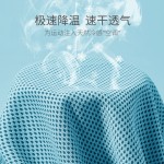 跨境冷感防晒头戴毛巾加厚披肩冰凉巾户外健身吸汗速干降温运动巾