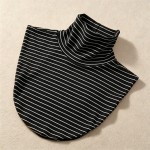 新款假领子百搭套头围脖堆堆高领低领护颈防晒防寒小围巾男女通用