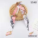 5CM小丝巾飘带丝带腰带细窄长条发带女夏季薄款绑包包扎头发春秋