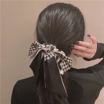 气质长条丝巾厂家直销仙女绑束发带女丝巾装饰高级感丝巾带发带