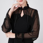 国风新中式春夏季开衫盘扣小坎肩薄款配吊带裙外搭披肩防晒衣罩衫