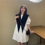 韩国女装新款网红百搭神器西装领三角披肩外搭装饰时尚宽松小坎肩