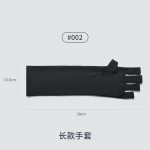 光疗美甲手套白色半指手套 防晒防光照uv手套长短款厂家批发直销