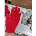 热销现货批发结婚红色礼仪手套舞会道具喜庆薄款开车防晒工作婚纱