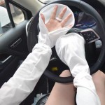 防晒冰袖手套女夏季开车神器马蹄袖宽松护臂防紫外线冰丝袖套手袖