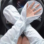 防晒冰袖手套女夏季开车神器马蹄袖宽松护臂防紫外线冰丝袖套手袖