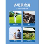 高尔夫球手套女士韩版冰丝空掌防晒手套透气冰丝GOLF球露指手套
