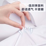 美甲工具半截露指手套防紫外线防照光白色手套可水洗美甲专用工具