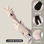 滑雪手套女冬季德绒内胆户外骑行运动防风寒防滑手套可触屏摩托车