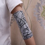 厂家直销夏季薄款运动护肘套男女空调房保暖手套手臂袖套遮疤纹身