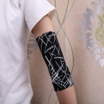 厂家直销夏季薄款运动护肘套男女空调房保暖手套手臂袖套遮疤纹身
