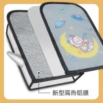 夏季防晒手把套电动车反光卡通车把套透气遮阳防水摩托车骑行手套