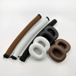 适用铁三角ATH-SR5 SR5BT耳机套 海绵皮套 头梁保护套 头戴式