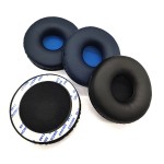 适用Sony索尼 WH-XB700 耳机套 75mm粘胶海绵套皮耳罩 横梁头梁套