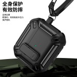 新款适用airpodspro3保护套苹果4代耳机保护壳airpods4开关耳机套
