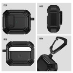 新款适用airpodspro3保护套苹果4代耳机保护壳airpods4开关耳机套