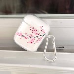 适用airpods1/2/3代pro2苹果蓝牙无线保护套耳机壳樱花树枝
