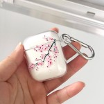 适用airpods1/2/3代pro2苹果蓝牙无线保护套耳机壳樱花树枝