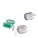 潮酷双星果冻流沙壳适用苹果airpods3代蓝牙耳机壳Airpods4耳机套