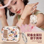 猫咪花朵适用airpods pro3代保护套锁扣带支架4代苹果蓝牙耳机壳