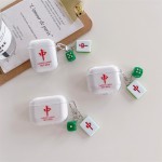 中国风红中發适用airpods pro3代保护套4代pro2代苹果蓝牙耳机壳