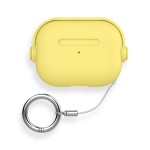 适用airpods pro3保护套锁扣支架二代4代pro2苹果蓝牙耳机壳简约