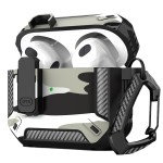 适用airpodspro3保护套新款苹果4代耳机壳airpods4迷彩耳机保护套