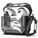 适用airpodspro3保护套新款苹果4代耳机壳airpods4迷彩耳机保护套