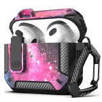 适用airpodspro3保护套新款苹果4代耳机壳airpods4迷彩耳机保护套