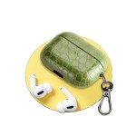高级鳄鱼皮适用苹果蓝牙耳机壳AirPods4保护套三代Pro/2代防摔壳