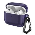 新款简约皮纹适用airpods pro3代保护套4代pro2代苹果蓝牙耳机壳