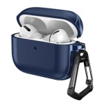 新款简约皮纹适用airpods pro3代保护套4代pro2代苹果蓝牙耳机壳