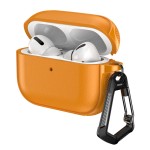 新款简约皮纹适用airpods pro3代保护套4代pro2代苹果蓝牙耳机壳